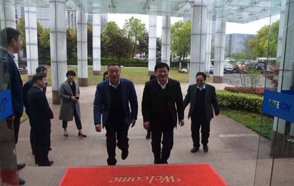 良性互動談合作，互利共贏求發(fā)展——安徽醫(yī)科大學黨委書記顧家山...